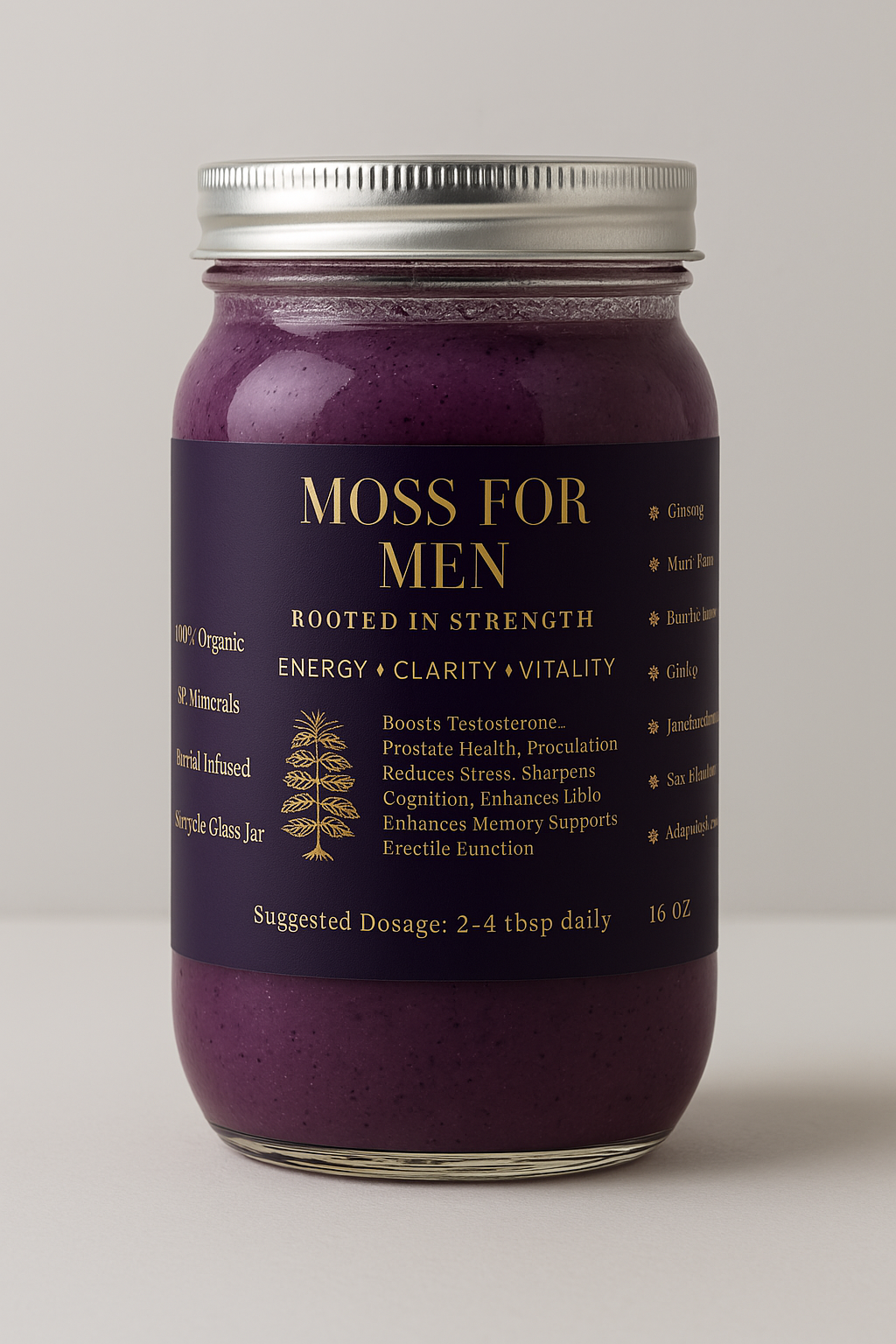 Moss For Men (Infused Seamoss Gel)